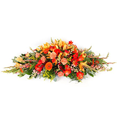 Autumnal coffin Spray